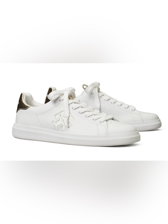 Tory Burch Shoes - NIB Tory Burch Women's Double T Howell Lace Up Low Top Court Sneakers